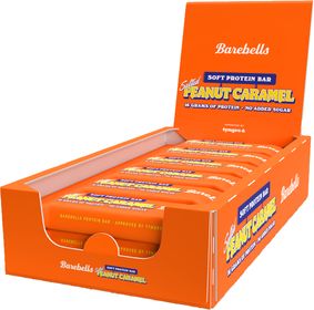 Barebells Bar Peanut Caramel Hel Förpackning Proteinbars 12 st x 55 g