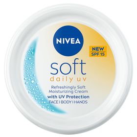 NIVEA Soft Daily UV Dagkräm med solskydd 100 ml