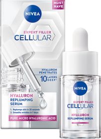 NIVEA Cellular Expert Filler Hyaluron Replumping Serum Ansiktsserum med hyaluronsyra 15 ml