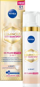 NIVEA Luminous630 Anti Dark-Spot CC Fluid 3-in-1 Light Färgad dagkräm 40 ml