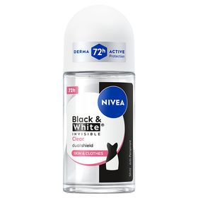 NIVEA Black & White Original Roll On Deodorant 50 ml