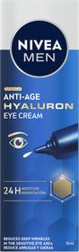 NIVEA Men Hyaluron Eye Cream Ögonkräm anti-age 15 ml