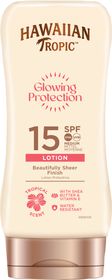 Hawaiian Tropic Glowing Protection Lotion SPF 15 Mjukgörande solskydd 180 ml