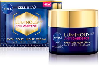 NIVEA Luminous630 Anti Dark-Spot Night Cream Nattkräm mot pigmentfläckar  50 ml