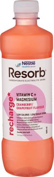 Resorb Recharge Cranberry Grapefruit Funktionsdryck, 500 ml