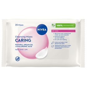 NIVEA Gentle Cleansing Wipes Sminkborttagning servetter 25 st