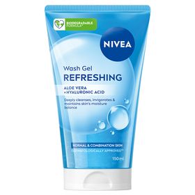 NIVEA Ansiktsrengöring Wash Gel Refreshing Ansiktsrengöring 150 ml