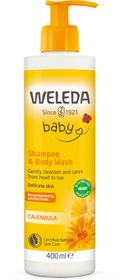 Weleda Calendula Shampoo & Body Wash Schampo och duschtvål 400 ml