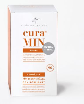 curaMIN Forte Kosttillskott för ledens hälsa. 90 kapslar