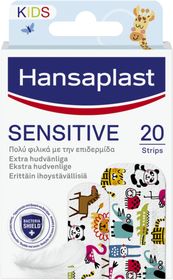 Hansaplast Sensitive Kids Strips Hudvänliga sårplåster för barn 20 st