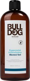 Bulldog Peppermint & Eucalyptus Shower Gel Duschgel med doft av mint. 500 ml