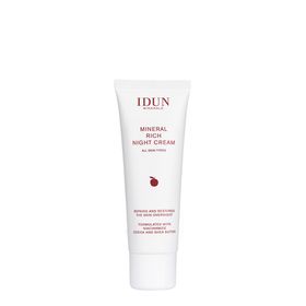 IDUN Minerals Rich Night Cream Nattkräm, 50 ml