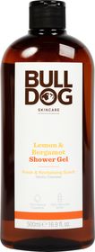 Bulldog Lemon & Bergamot Shower Gel Duschgel med lukt av citrus. 500 ml