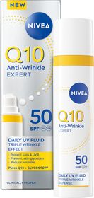 NIVEA Q10 Anti-Wrinkle Daily SPF50 Ant-age dagkräm med solskydd 40 ml