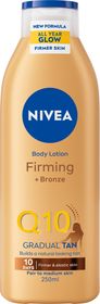 NIVEA Q10 Gradual Tan Body Lotion Bygger upp solbrännan 250 ml