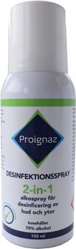 Proignaz 2-in-1 Desinfektionsspray Desinfektionsspray, 100 ml