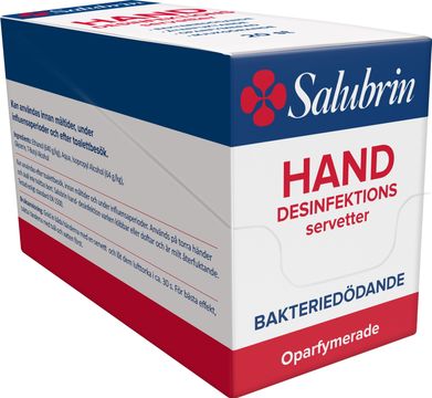 Salubrin Handdesinfektion servetter Handdesinfektion servetter 20 st
