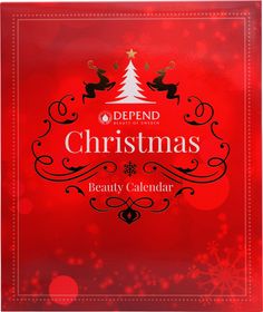 Depend Christmas Beauty Calender Adventskalender 24 Luckor