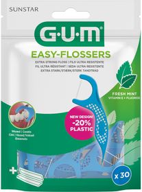 Gum Easy Cool Mint Flossers Tandtrådsbygel 30 st