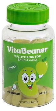 VitaBeaner Äpple Multivitamin för barn och vuxna. 90 st