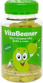 VitaBeaner Äpple Multivitamin för barn och vuxna. 90 st