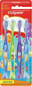 Colgate Ocean Explorer Extra Soft Tandborste barn +3 år. 4 st