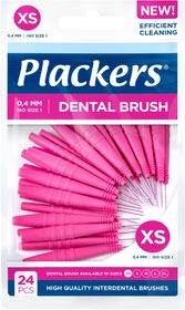 Plackers Dental Brush XS 0.4 mm Mellanrumsborste. 24 st