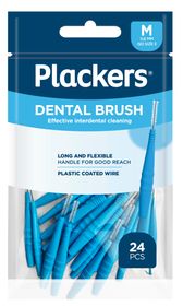 Plackers Dental Brush M 0.6 mm Mellanrumsborste. 24 st