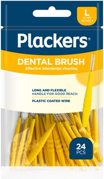 Plackers Dental Brush L 0.7 mm Mellanrumsborste. 24 st