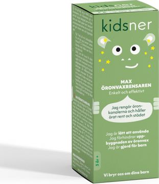 Kidsner Max Öronvaxrensaren Öronskölj för barn, 1 st