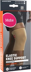 Mabs Elastiskt Knäbandage Beige L/XL Stöd för knäleden 1 st