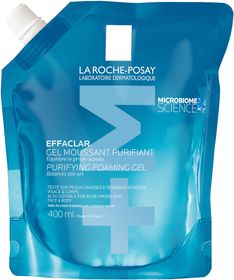 La Roche-Posay Effaclar +M Foam Refill Rengöringsgel mot orenheter 400 ml