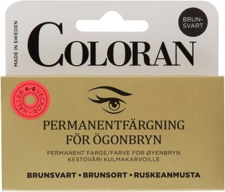 Coloran Brunsvart Ögonbrynsfärg 8 ml