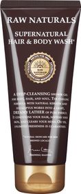 Raw Naturals 3 in 1 Supernatural Hair & Body Wash Fuktbevarande duschgel och schampo 200 ml