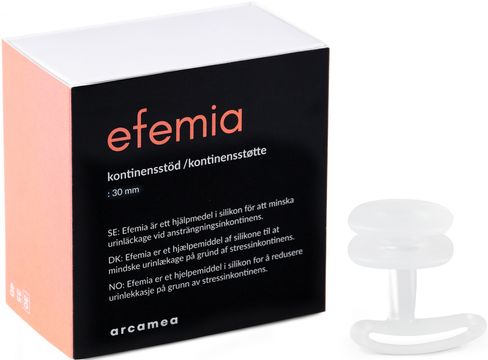 Efemia Kontinensstöd 30 mm Hjälpmedel för att minska urinläckage. 1 st