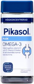 Pikasol Flex Omega 3 Kapsel, 100 st