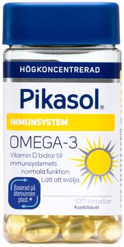 Pikasol Immunsystem Omega-3 Kapsel, 100 st