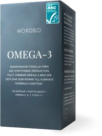Nordbo Omega-3 ASC Kapslar 120 st