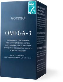 Nordbo Omega-3 ASC Fiskolja 200 ml