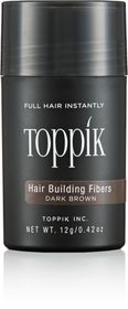 Toppik Hair Building Fibers Mörkbrun Hårfiber 12 g