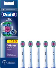 Oral-B PRO 3D White Tandborsthuvuden till eltandborste 5 st