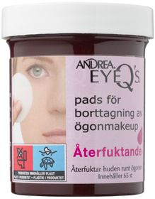 Andrea Eye Q's Remover Pads Original Sminkborttagning. 65 st