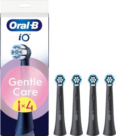 Oral-B iO Gentle Care Black Tandborsthuvuden till eltandborste 4 st