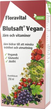 Salus Floravital Blutsaft Vegan Blutsaft 250 ml