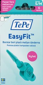 TePe Easyfit S/M Konisk mellanrumsborste 6 st