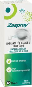 ZASPRAY Théa Ögonspray för torra ögon 10 ml
