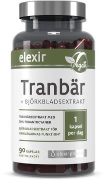 Elexir Pharma Tranbär Kapslar 90 st