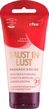 RFSU Trust In Lust Massage & Glide Glidmedel, 75 ml