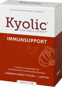 Kyolic Aged Garlic Extract + Immunsupport 60 kapslar