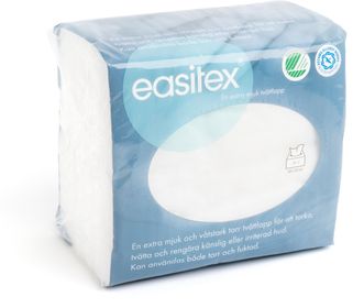EasiTex Extramjuk Tvättlapp Vid blöjbyte och kroppsrengöring 50 st